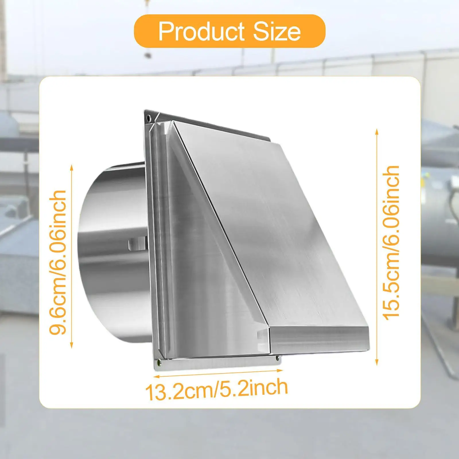 Dryer Vent Cover Outside Accessories Easy Installation Versatile Protection