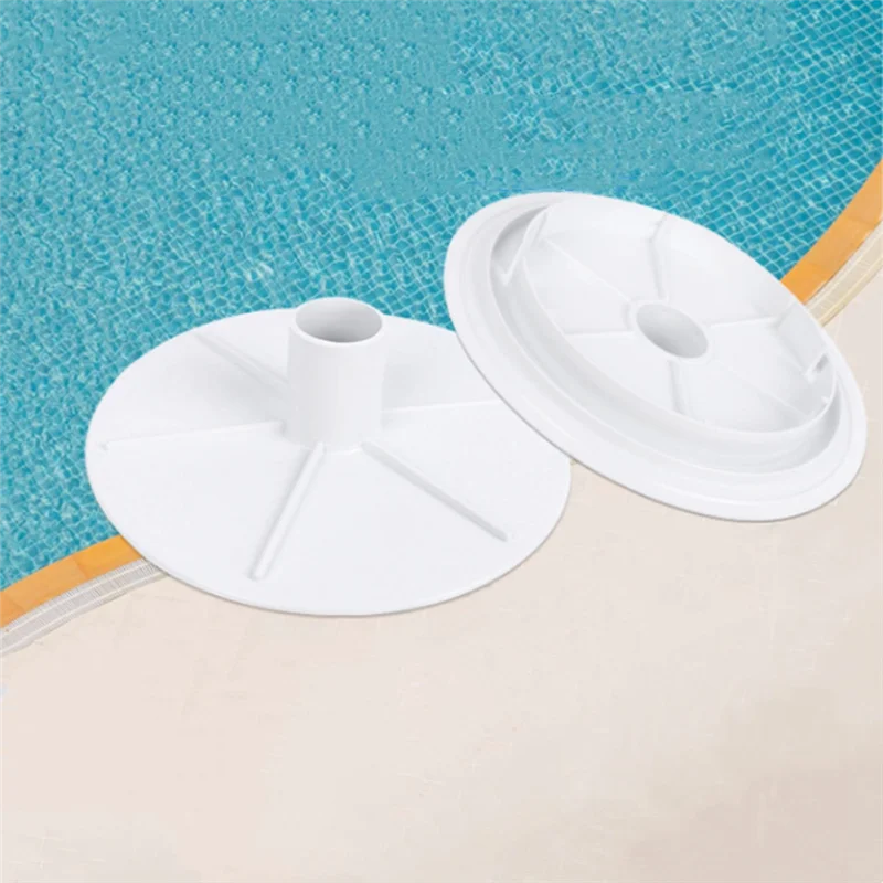 Couvercles de couverture de pont d'écumoire 8 pouces, couverture d'aquarium d'étang, couvercle de filtrage de piscine avec trou, pièce de rechange de remplacementb64b