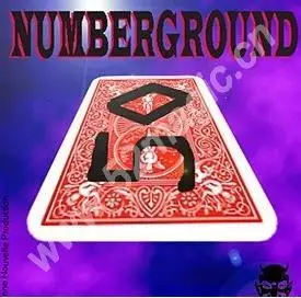 1pcs Numberground 3 To 5 Card Magic Magician Gimmick Close Up Magic Tricks Card For Professional Magician Change The Draw Card