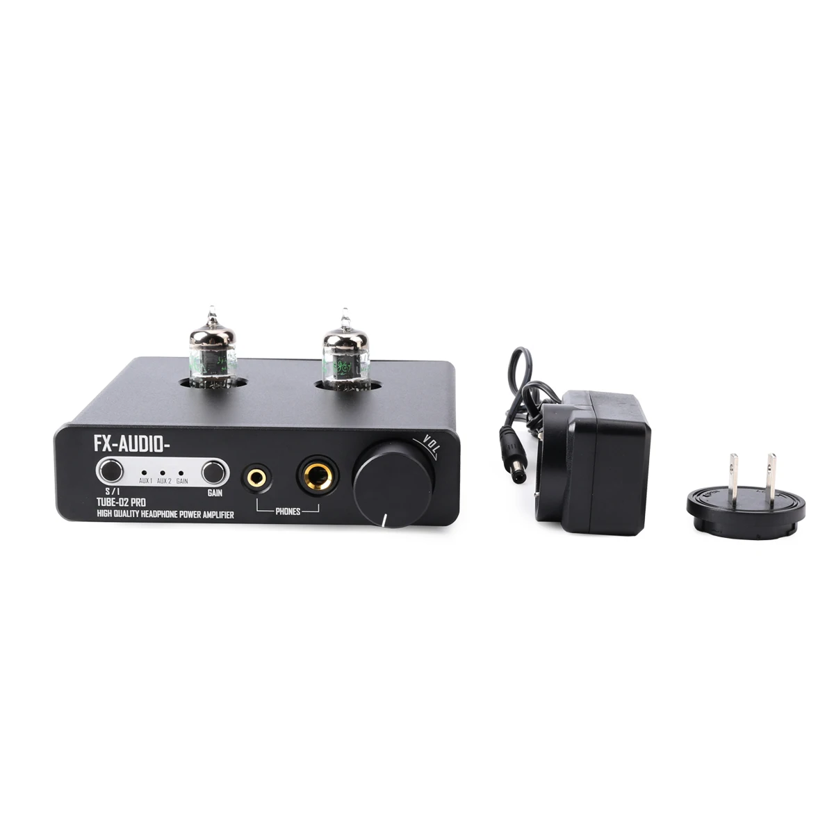 FX-AUDIO- TUBE-02 PRO مُضخّم صوت مزدوج JAN5725W أنبوب عالي الأداء فئة أ مضخم ضوت سماعات الأذن AMP TIBE-02PRO