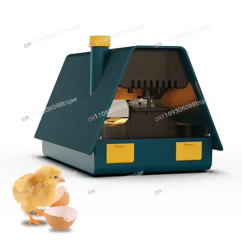 New product 10 pieces household small egg incubator chicken and duck egg incubator one machine three-purpose high-value modeling