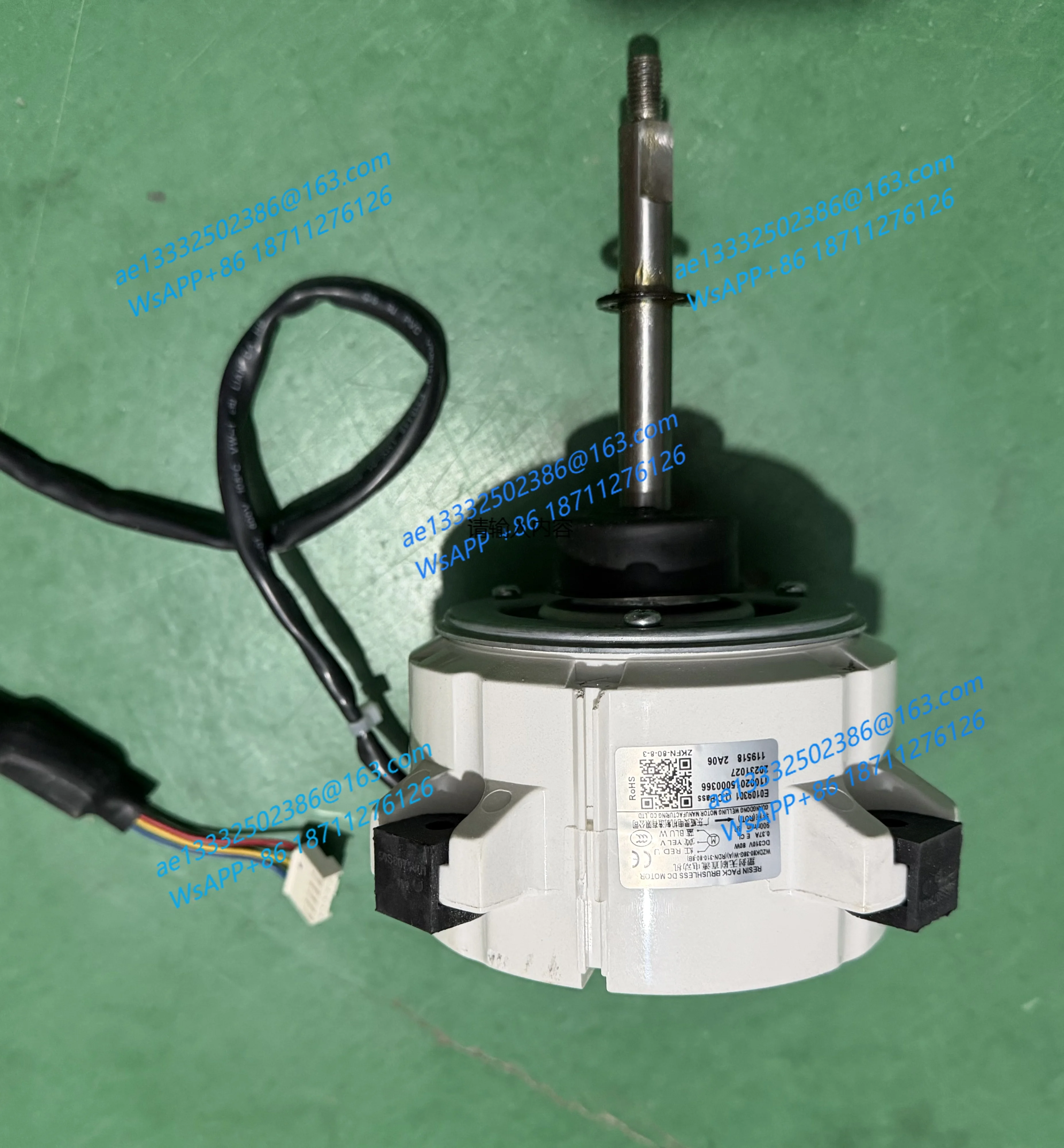 Inverter air conditioner outdoor unit DC motor WZDK80-38G-W(A) ZKFN-80-8-3