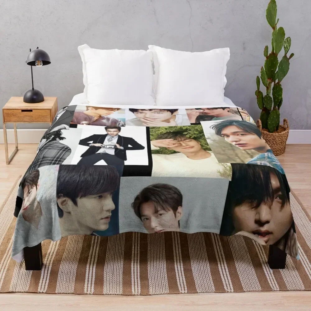 

Lee min ho Throw Blanket Winter beds Luxury Thicken Travel heavy to sleep Blankets