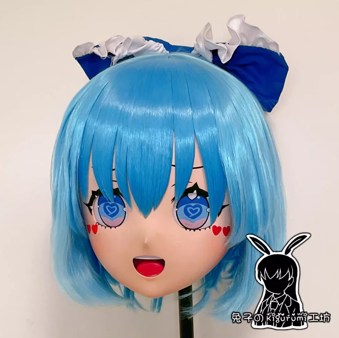 

(RB2805)Customize Full Head Quality Handmade Female/Girl Resin Japanese Anime Cartoon Character Kig Cosplay Kigurumi Mask