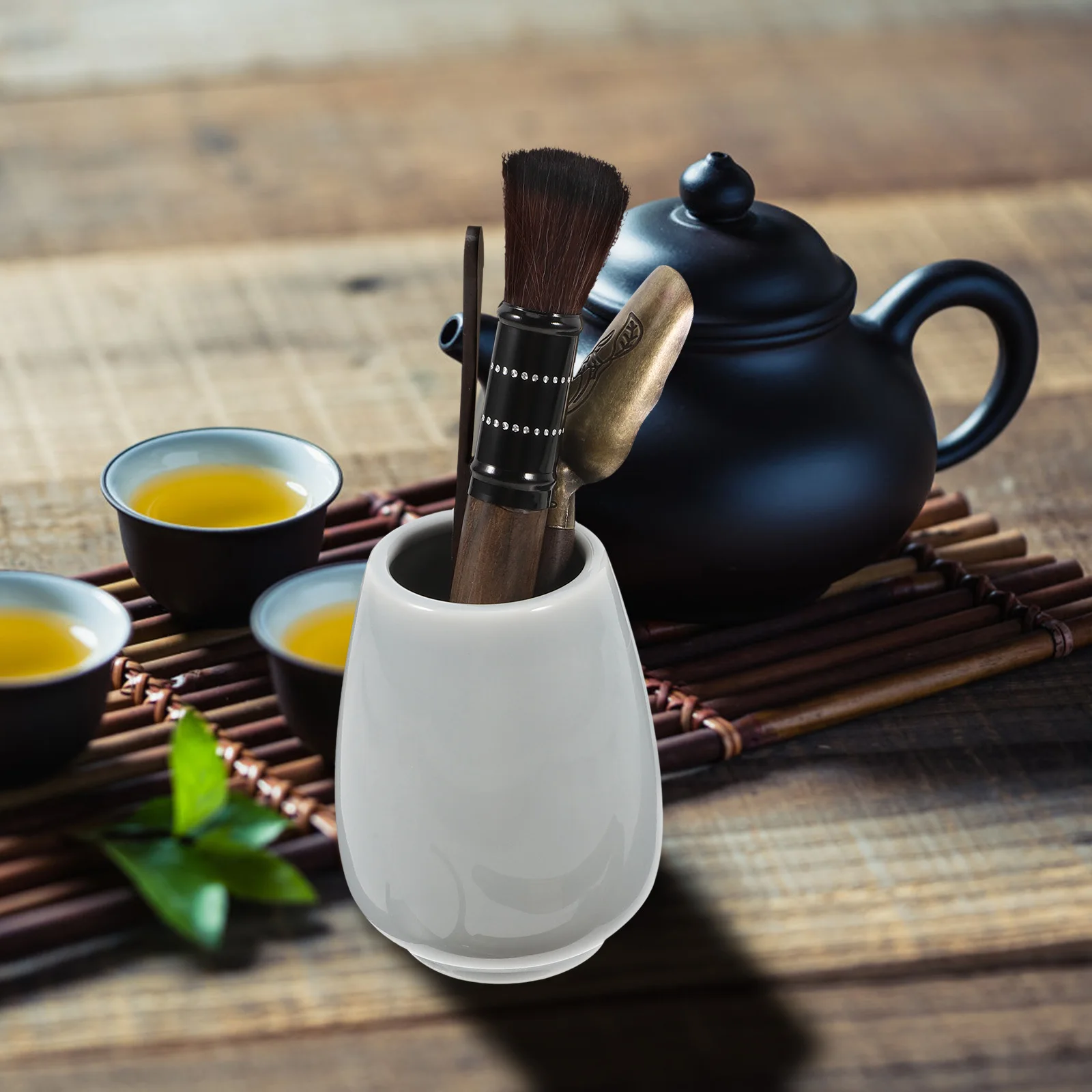 

1 set 1 Set Ceramic Ceremony Bottle Practical Making Tools For Holiday Gift Art Utensils Chinese Gongfu Tea Tools Tea Ceremony