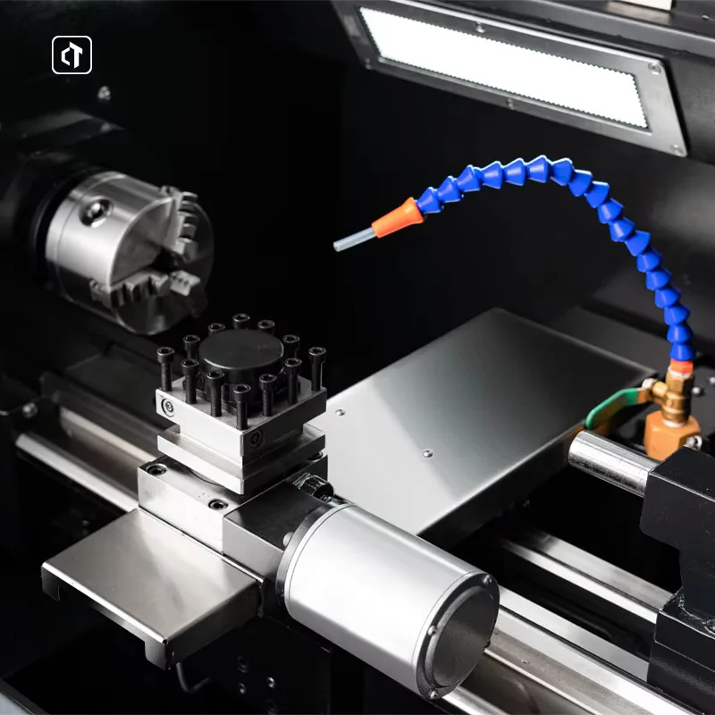 Ctcnc21c مخرطة CNC صغيرة تحول باستخدام الحاسب الآلي مع وحدة تحكم GSK Cnc210 للتدريب والتعليم