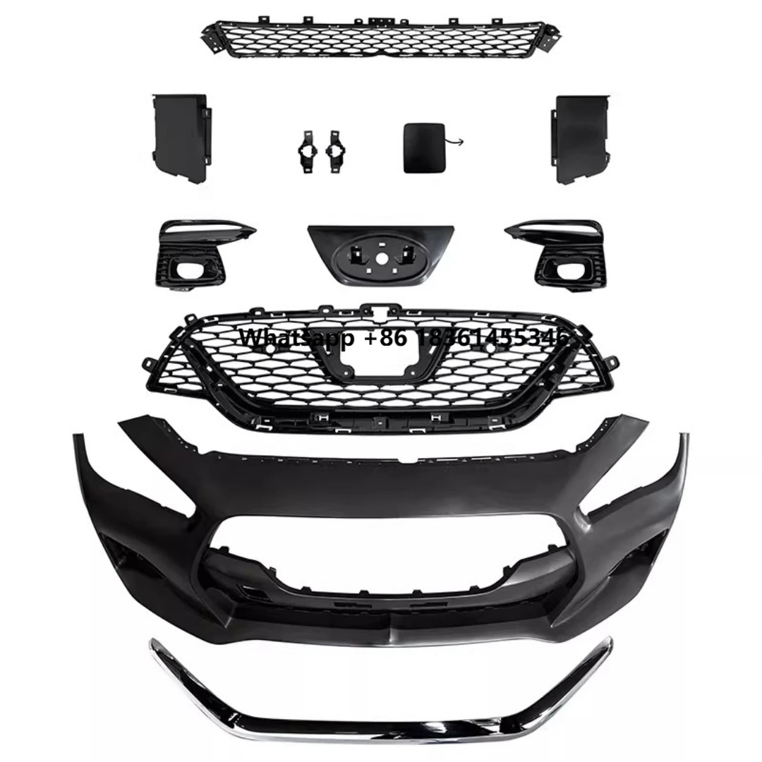 

for Q50 Q50S Q50L 2014-2025 modify to Skyline 400R Style body kit Body Kit Resin Front Bumper Assembly