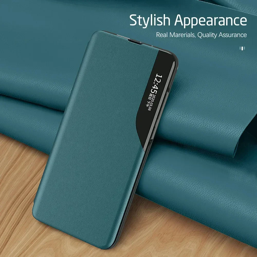 Magnetyczne etui z klapką na telefon Xiaomi 17T 15T 14T 13T Pro 5G, skórzane etui książkowe z uchwytem, odporne na upadki, obudowa ochronna Capa Fundas — zdjęcie produktu 4