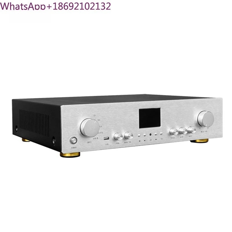2.1 power amplifier subwoofer, high-power hifi2.1 channel lossless U disk Bluetooth