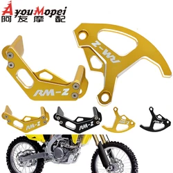 CNC Motorcycle Rear Brake Disc Guard Caliper Protector Cover For SUZUKI RMZ250 RMZ 250 2007-2017 RMZ450 RMZ 450 2005-2017