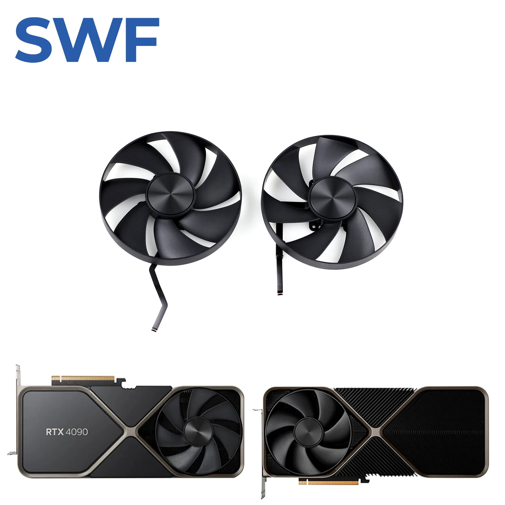 115MM AD4A31K04 AD4A31K05 RTX 4090 Cooling Fan For NVIDIA GeForce RTX 4090 Founders Edition Graphics Card Cooler Fan