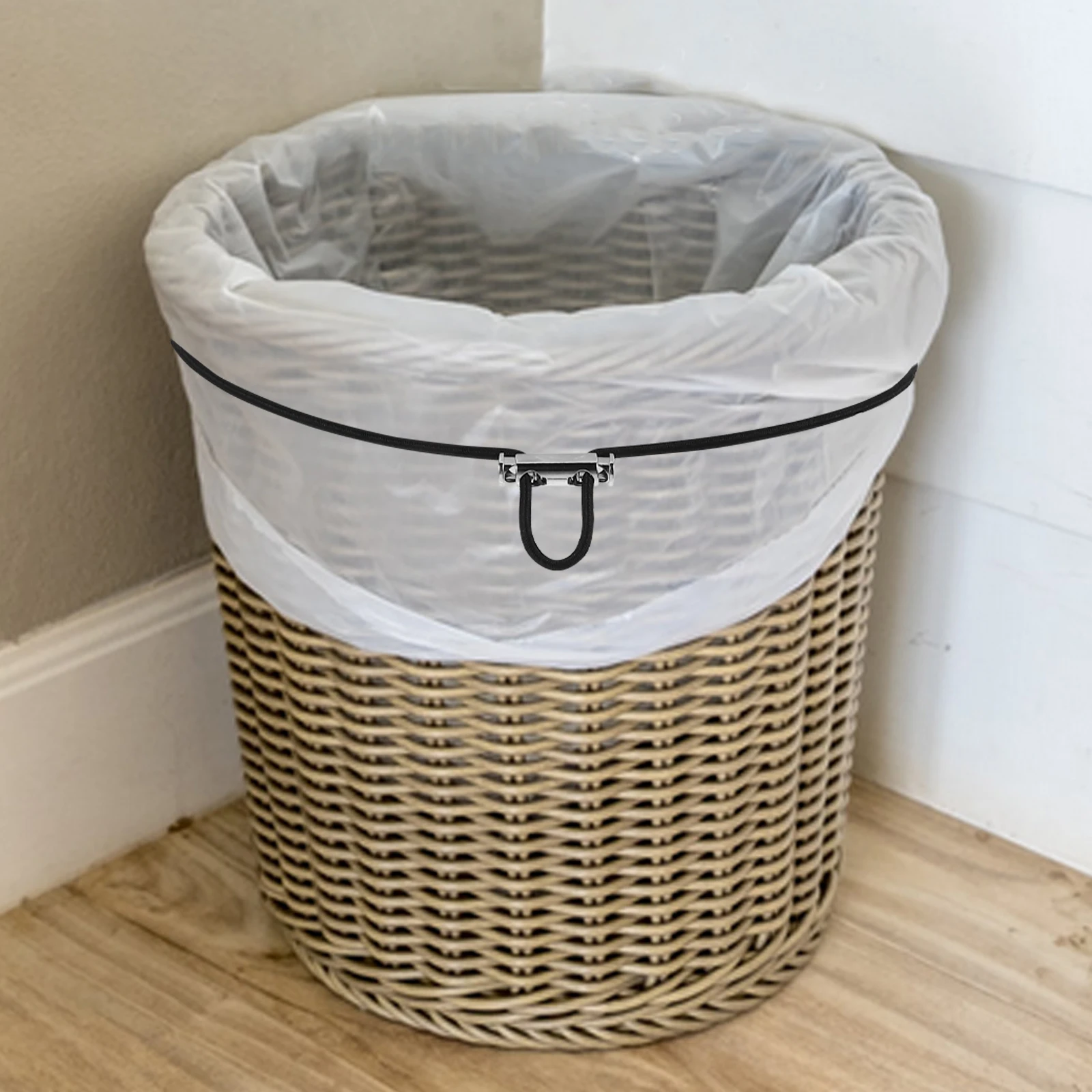 

3pcs Can Fixing Bands Adjustable Elastic Straps Strong Rubber Bands For Garbage Bags Outdoor Chairs Trash Bag Holder