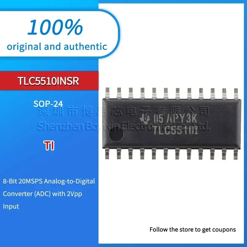 

TLC5510INSR TLC55101 TLC5510I Black plastic shell