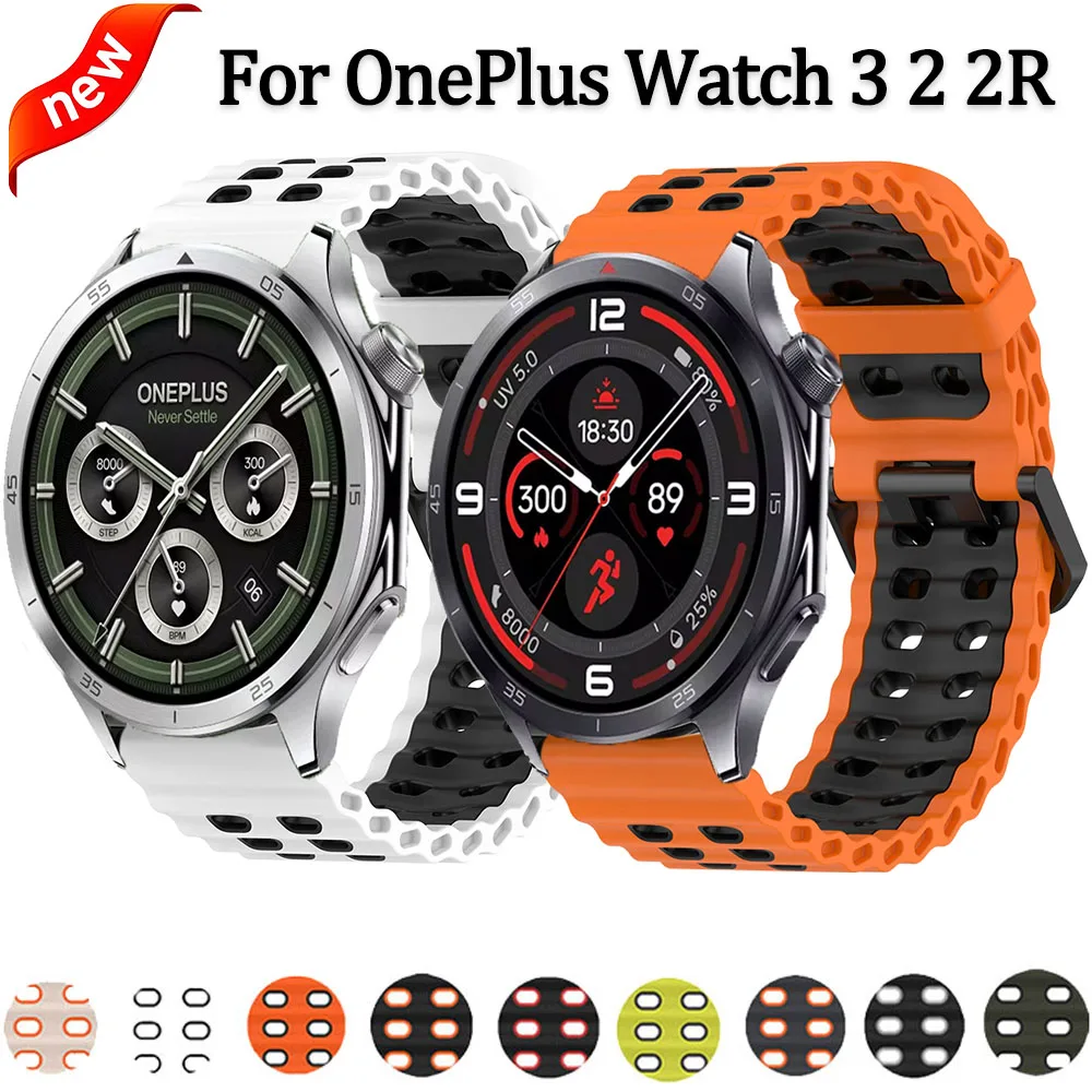 22Mm Ocean Silicone…