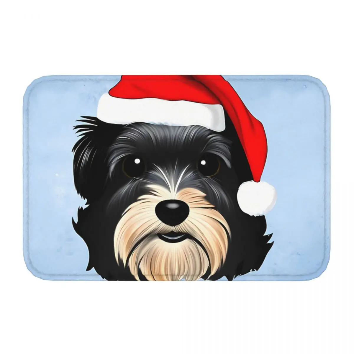 Yorkshire Cartoon Non-slip Doormat Cute And Adorable Terrier Living Room Kitchen Mat Welcome Carpet Home Pattern Decor