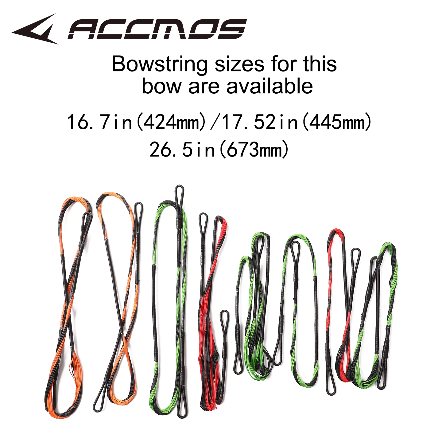 Cuerda de arco de 17,52/16,7/16,5 pulgadas, 20/24/28 hebras, cuerdas de ballesta, accesorios de repuesto para caza y tiro con arco
