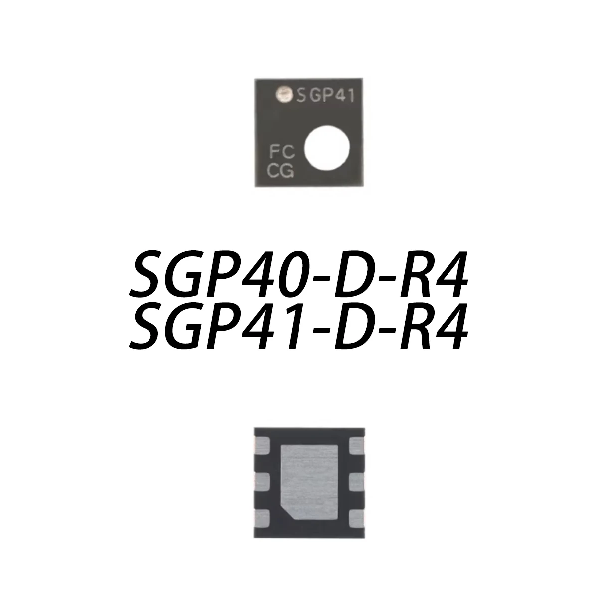 

1 шт. SGP40-D-R4 SGP41-D-R4 DFN-6-EP 2.44x2.44x0.85 мм НОВЫЙ Оригинальный датчик газа VOC для контроля качества воздуха I2C