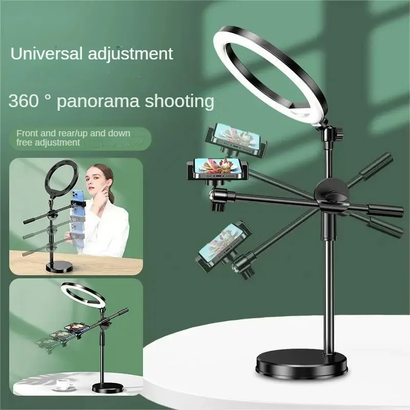 Mobile Phone Head Up Shooting Stand Desktop Live Overhead Painting Calligraphy Photography Artifact 360 Degrees Rotation