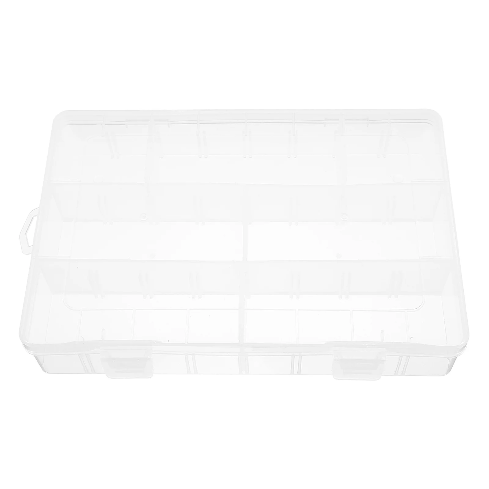 

Multi-Functional Plastic Pencil Case Large Capacity Transparent Storage Box Portable Pen Container Art Supplies Organizer School