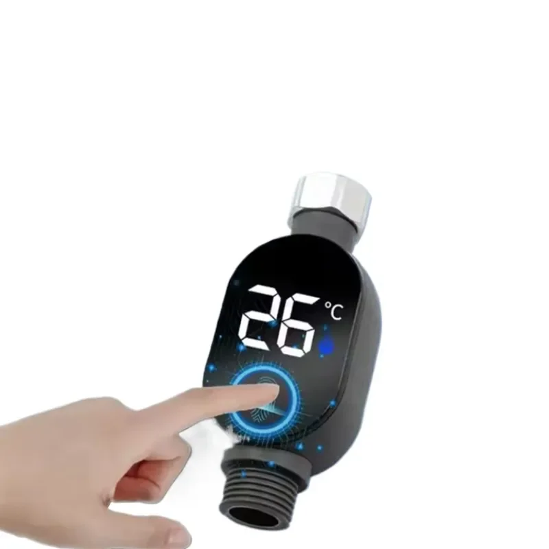 

Universal Light Emitting Diode Faucet Bath Thermostat for Controlling Children's Bath Time