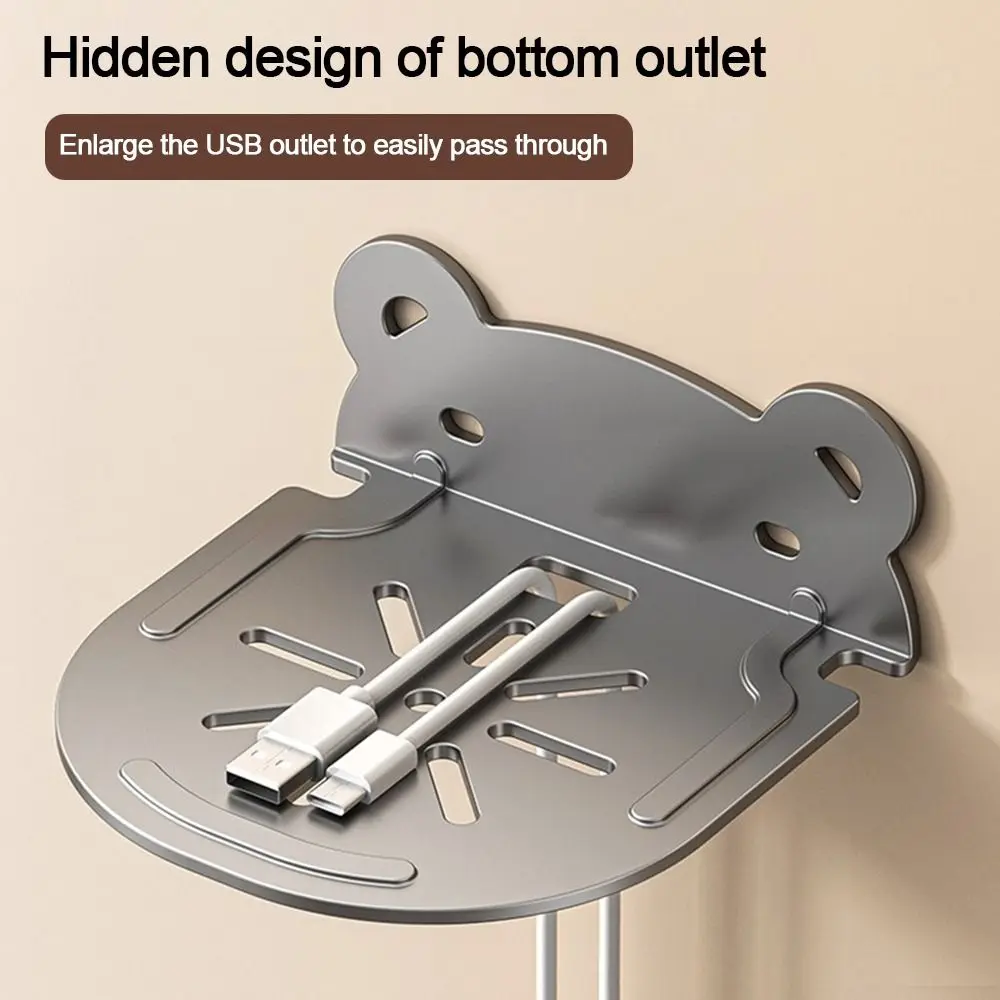 Supporto per telecamera montata a parete Supporto per mini router autoadesivo Scaffale per montaggio di sorveglianza salvaspazio