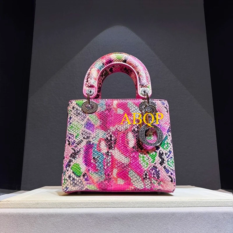 

Original Designer Brand New Snakeskin Pattern Fashion Rare Leather Pattern Gradient Handbag Shoulder Crossbody Bags for Women