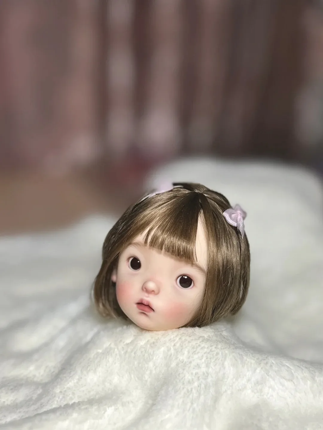 หัวตุ๊กตา BJD รุ่น Amber 1/6 ของเล่นเรซิ่นสาวสวย ของขวัญ แค่หัวเท่านั้น คุณภาพสูง ของสะสม