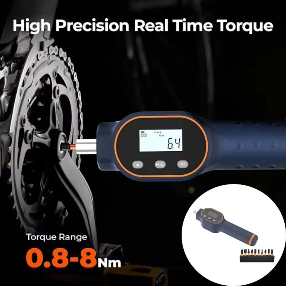 Electric Torque Screwdriver 10pcs Magnetic Bits Portable Hand 1 Electric Torque Screwdriver 10pcs Magnetic Bits Portable Hand