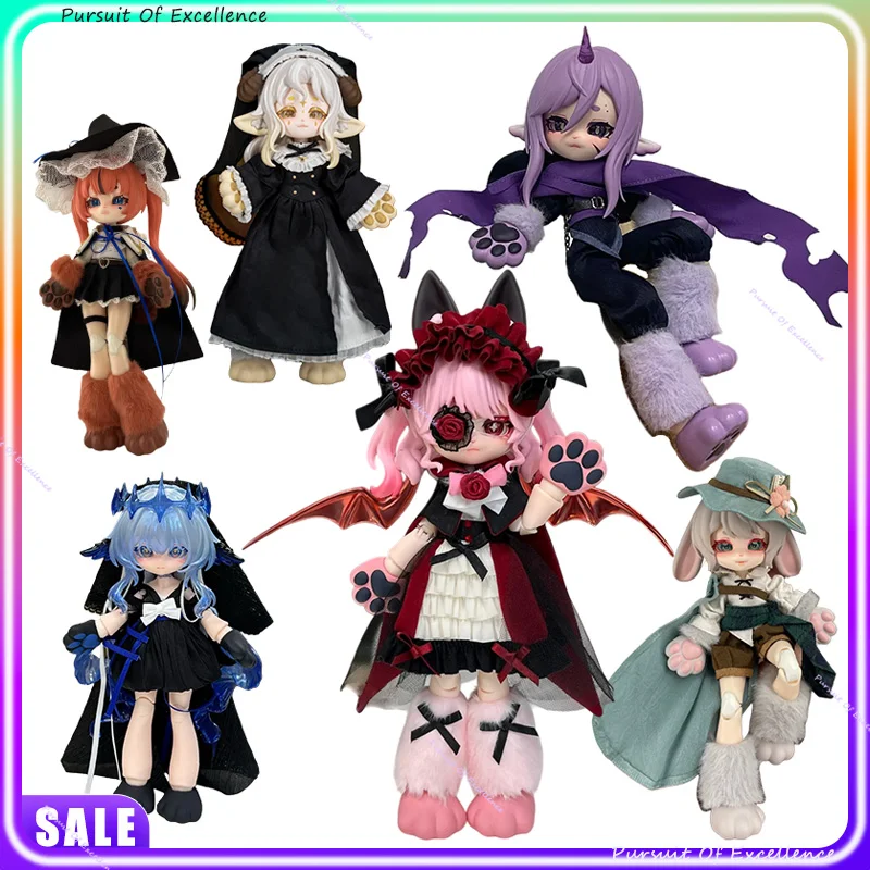 

In Stock Days Dedicated To Luna For Moon Series 1/12 MJD Dolls Blind Box 18cm Anime Action Figure Toys Joint Movable