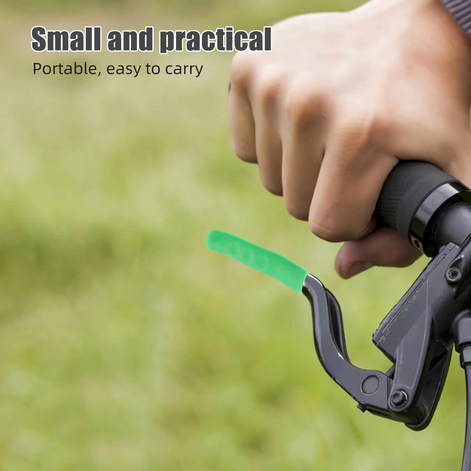 

5Pairs Silicone Bike Brake Lever Covers Vibration Absorption Protector Grip for Mountain Road Folding Bikes Cycling Brake