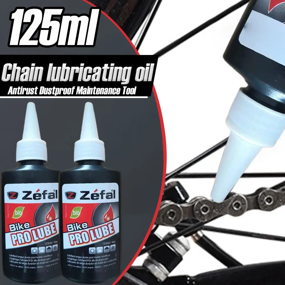 

125ml Bicycle Special Lubricant Universal Cost-effective Antirust Dustproof Bike Lube Chain Oil Cycling Maintenance Accessories