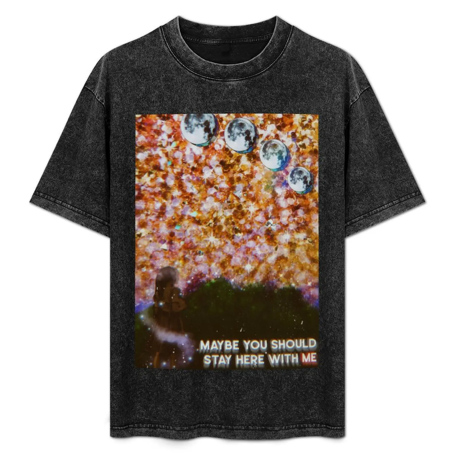 

Benee Glitter T-Shirt man t shirt cute tops anime stuff mens shirts graphic tee