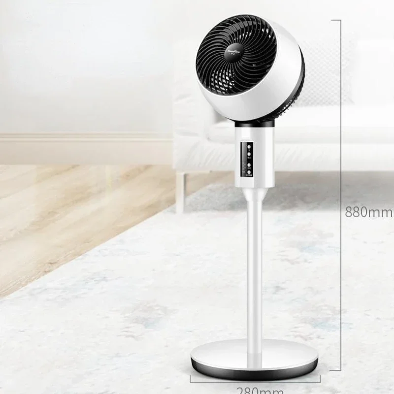 New Smart Remote Control Air Circulation Fan Household Floor Fan Silent Desk Vertical Humidifier Cooling Fan Electric Fan