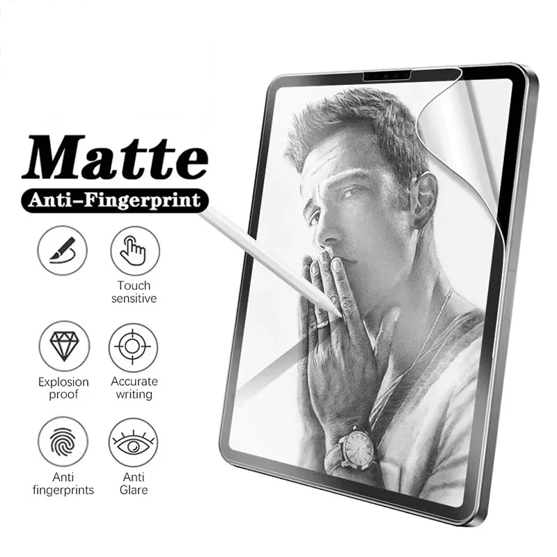 Screen Protector For iPad 10th 9th 8th 7th 6th 5th Generation For iPad Mini 6 Air 5 4 3 Matte Painting Screen Protective Film