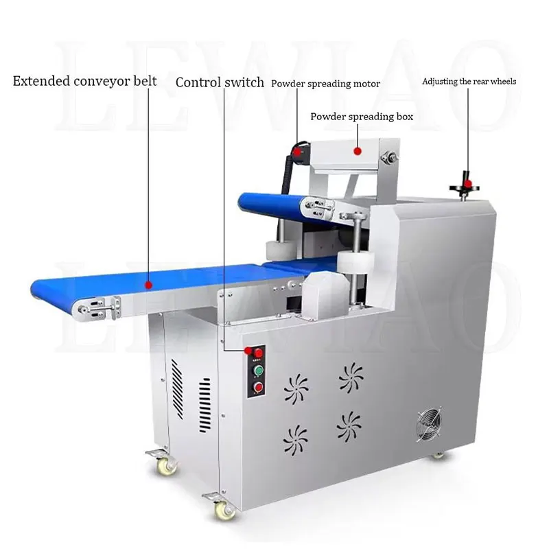 Commercial Kneading Machine Full Automatic Large-Scale Kneading And Bun Pressing Dough Noodle All-In-One Machine Multi Function