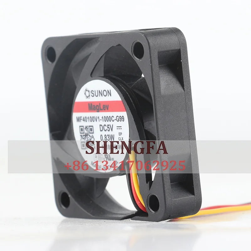 New original Sunon 4010 5V 0.83W MF40100V1-1000C-A99 MF40100V1-1000C-G99  4CM maglev quiet power cooling fan