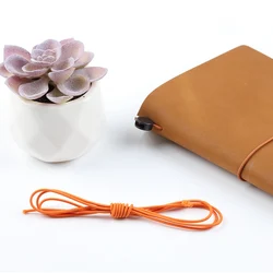 Corda elastica colorata da 3 metri per diario di viaggio del taccuino del viaggiatore cinturino in gomma con corda elastica fai da te