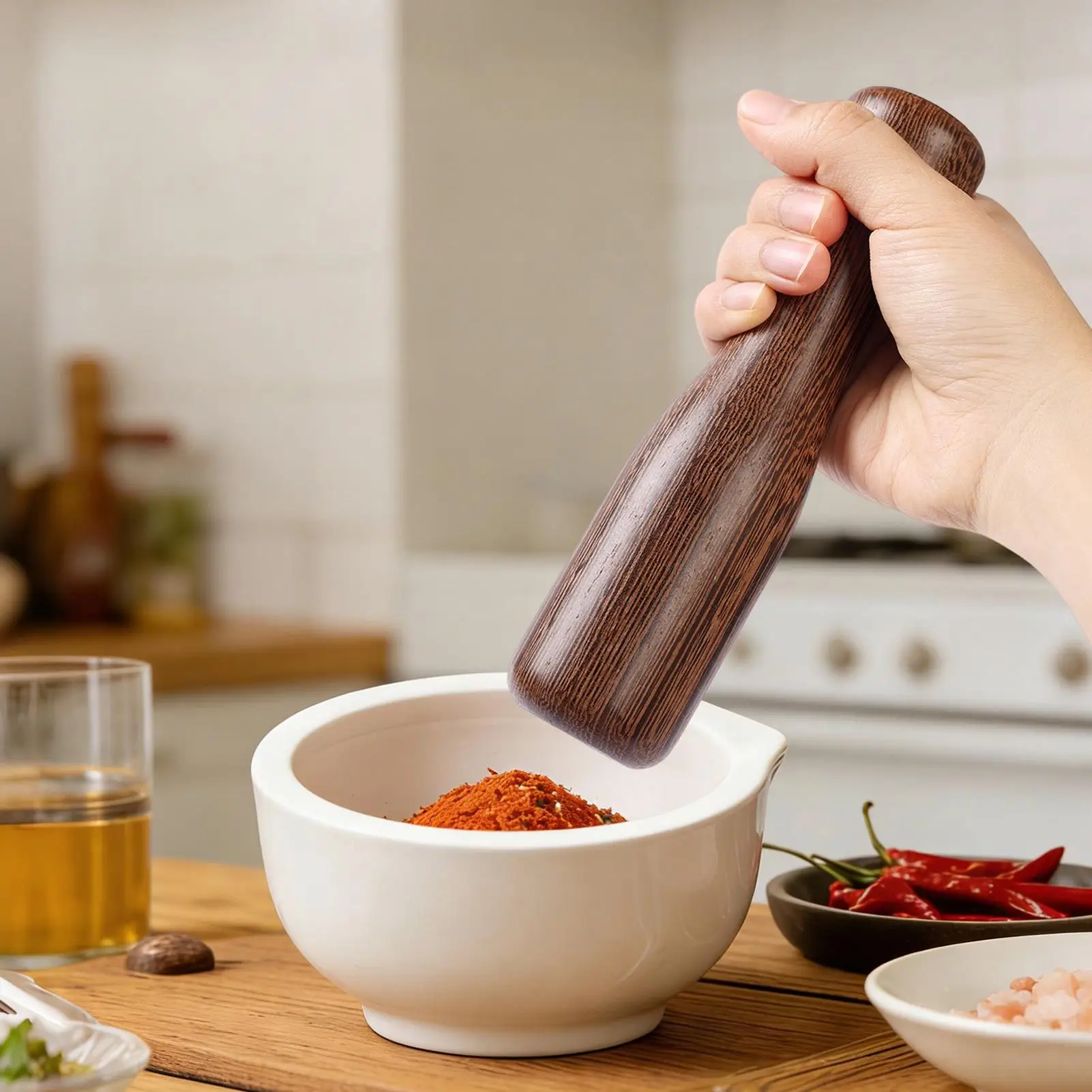 Prensa Manual Ergonómica para Encurtidos, Trituradora para Fermentación de Encurtidos, Prensa para Encurtidos de Carne, Verduras, Repollo y Otros Alimentos