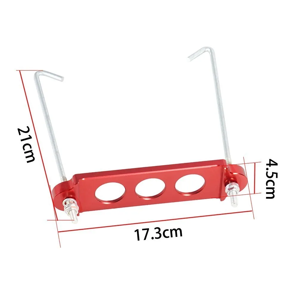 Car Racing Battery Tie Down Mount Bracket Lock Anodized for ACURA INTEGRA 1994-2001 for HONDA CIVIC/CRX 1988-2000 view 2