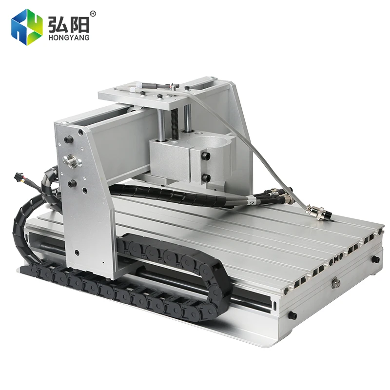 3040 CNC Engraving Machine Desktop Small Size 800W, Fully Automatic Complete Machine with Spindle Motor and Cable Chain Set view 3