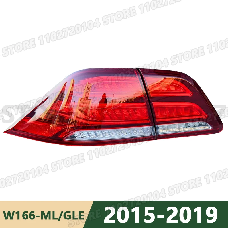 

for 2015-2019 W166 Mercedes Benz ML/GLE 300 320 350 400 500 550 Taillights Rear Lamp 1669065501 1669065601 1669065901 1669066001