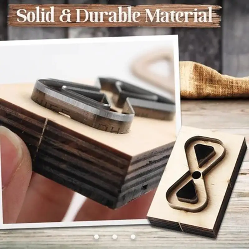 N5KE Túi Tam Giác Strp Dập Nổi Mẫu Khuôn Cắt Bông Trang Sức Làm Đồ Da