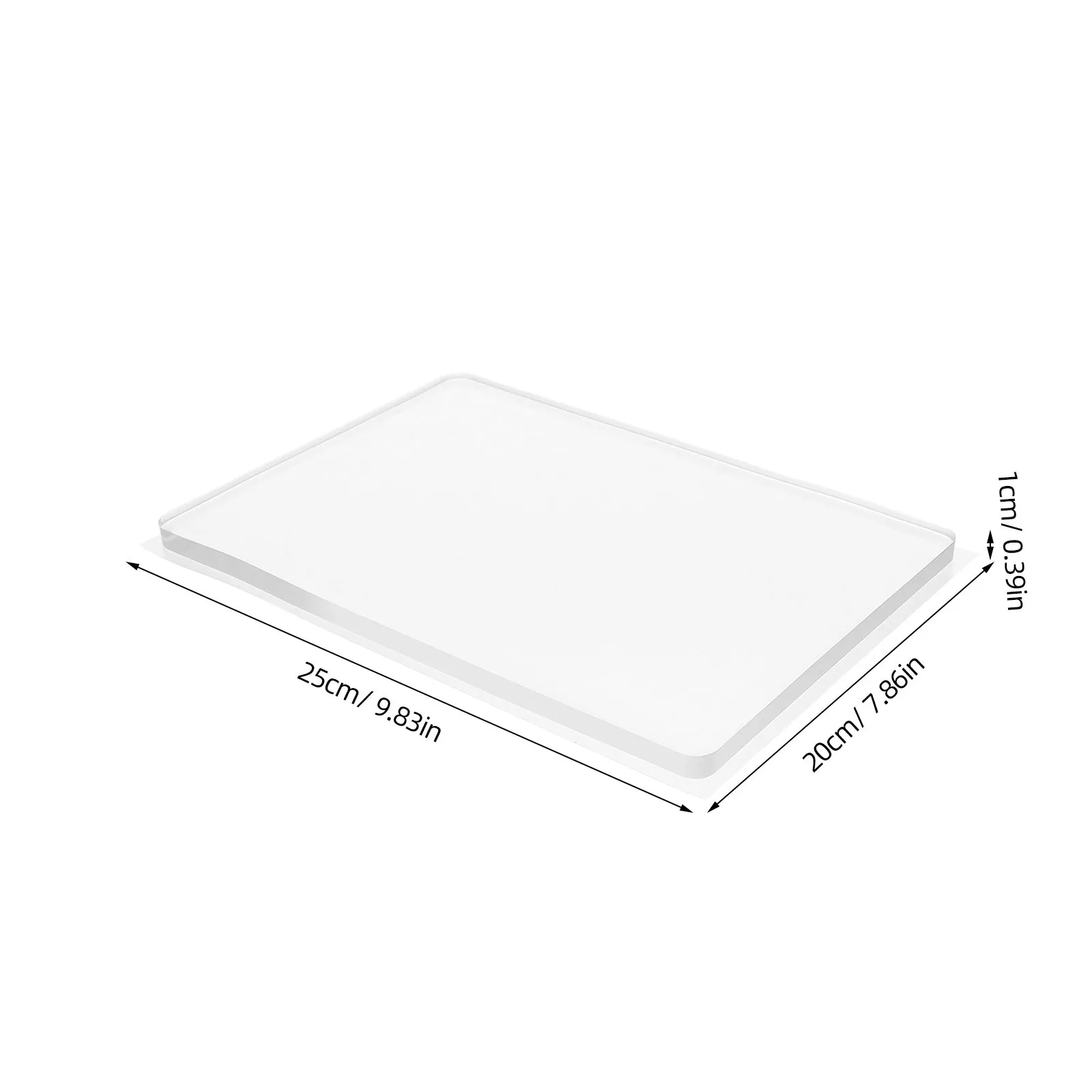 لوحة طباعة جل بسمك 10 مم، مستلزمات طباعة ناعمة قابلة لإعادة الاستخدام للحرف الفنية، آمنة وغير سامة لضغط الجل