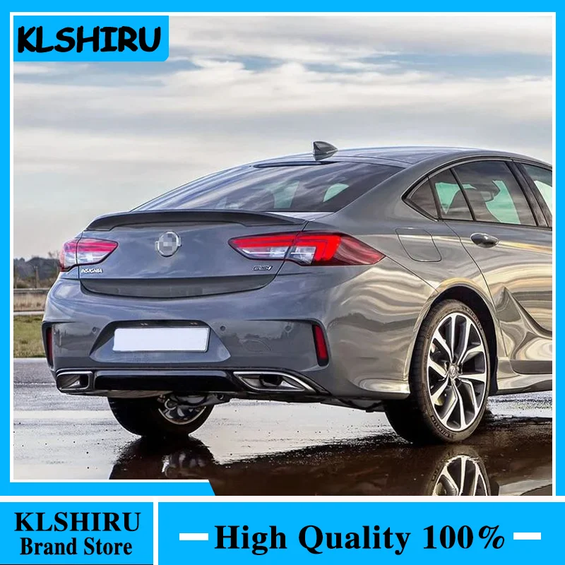 2017 bis 2019 Für Opel Insignia Spoiler ABS-Kunststoff Unlackiert Farbe Heckspoiler Flügel G-Stil Sport Autozubehör