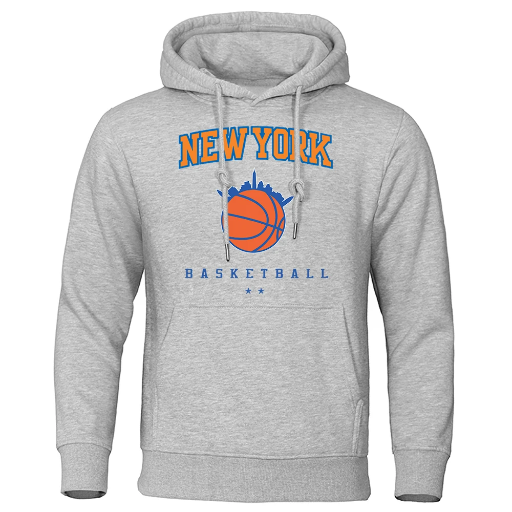 Newyork Basketball A City Rooted In Basketball Men Clothing Fashion Hoodie Cartoons Fleece Autumn Hoody Crewneck Sweatshirt Mens