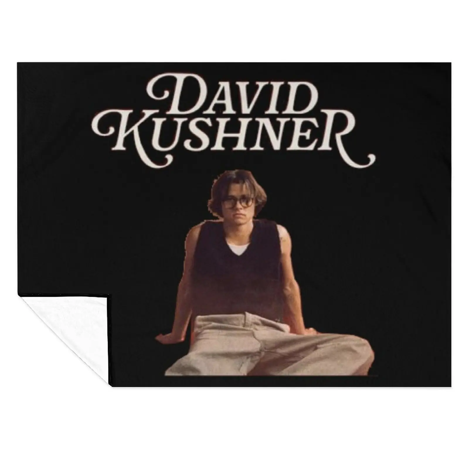 

david kushner tour Throw Blanket Vintage wednesday Shaggy Bed linens Blankets