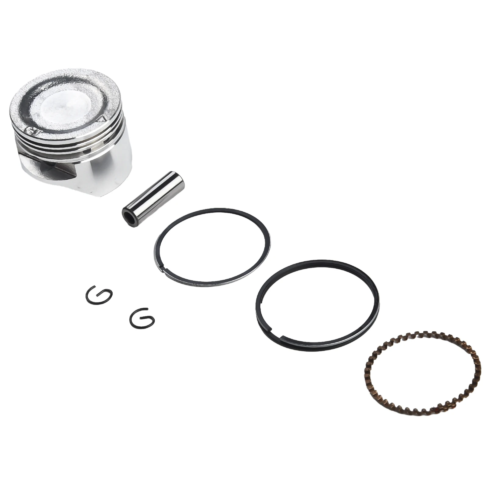 Glixal GY6 Moped 49cc 50cc 139QMB 139QMA 39mm Piston Kit Ring For TANK ROKETA JALON STRADA TaoTao Peace Scooter For Honda