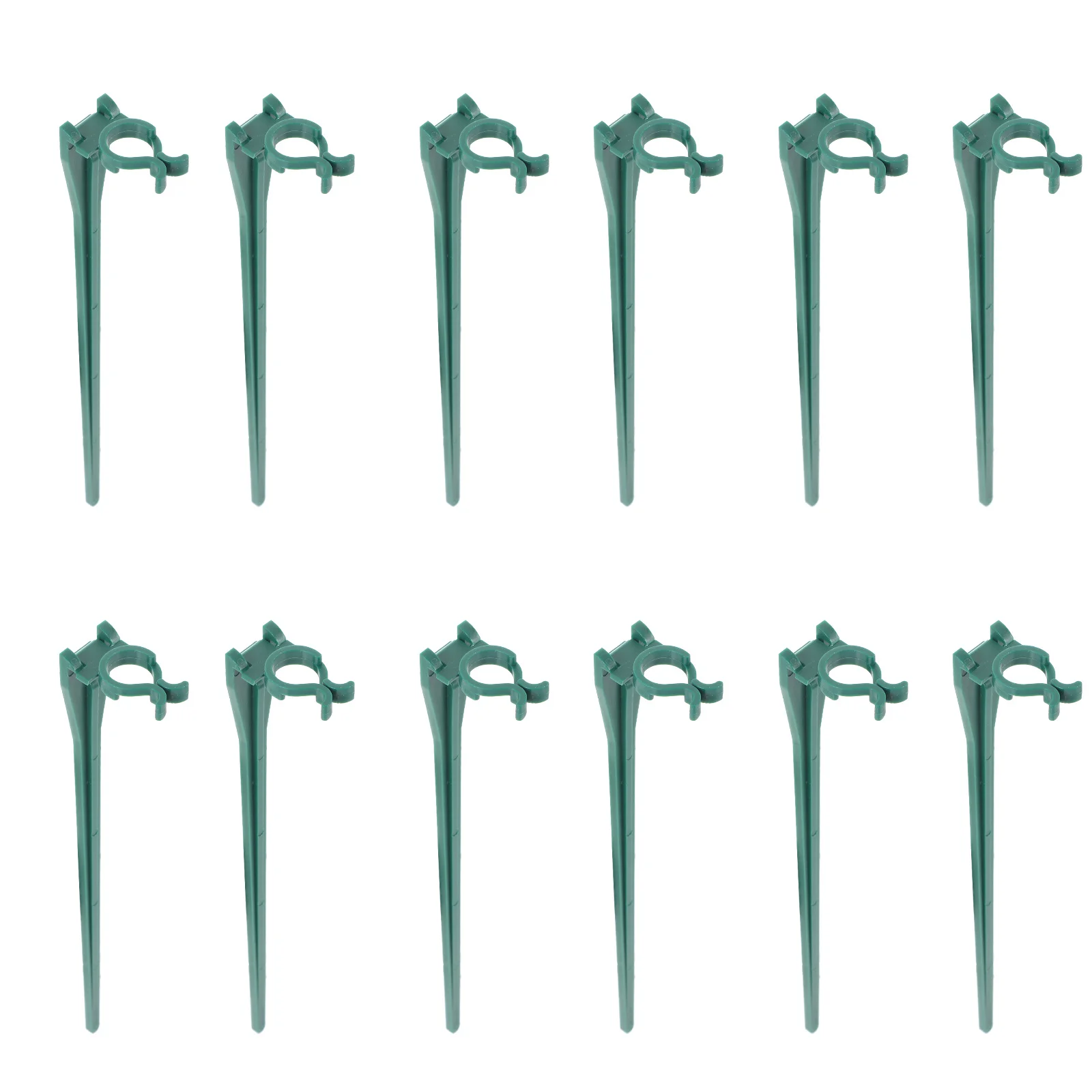 30pcs Christmas Light Stakes Plastic Garden Lamp Spikes Durable Outdoor Lawn Decor For Holiday Pathway Landscape Lighting