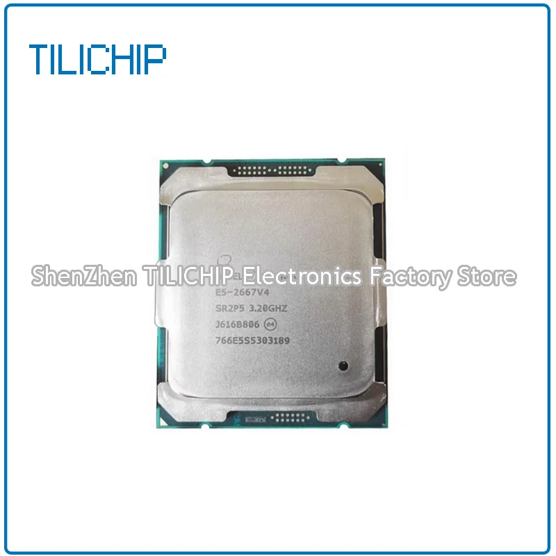 

Совершенно новый процессор E5 2667 V4 2667V4 3.2GHz 8-ядерный 16-поточный, L3=25M, 135W, LGA 2011-3