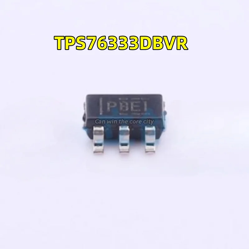 

100 PCS / LOT new TPS76333DBVR TPS76333 screen PBEI SOT-23-5, low voltage linear drop regulator